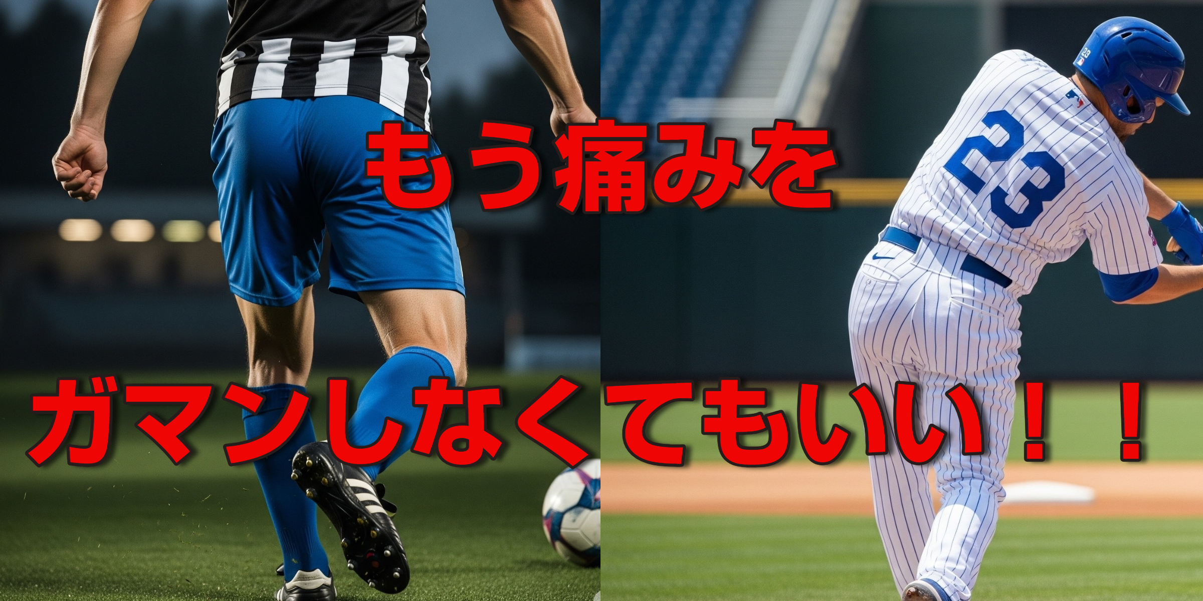 もう痛みをガマンしなくてもいい！！