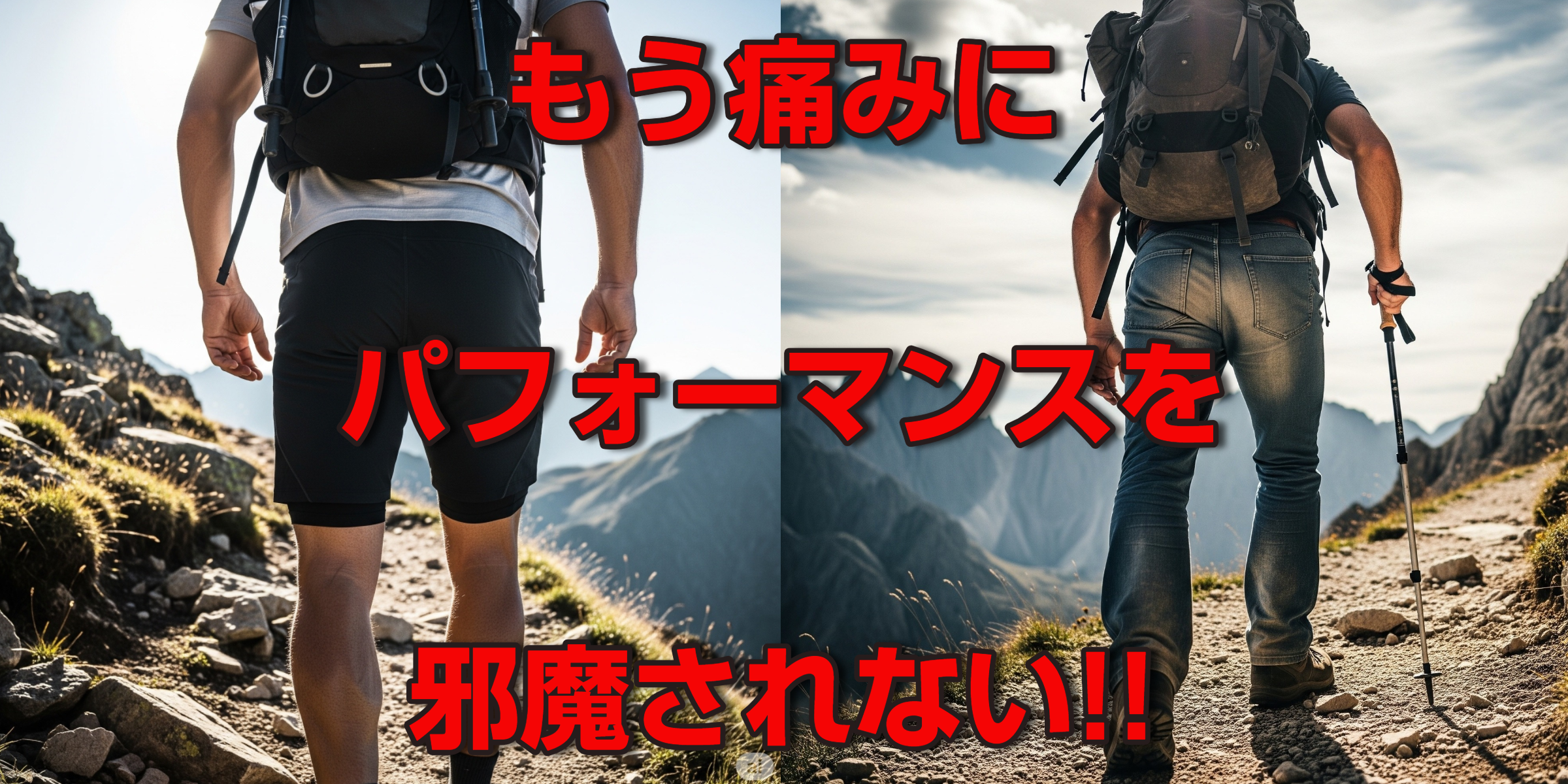 もう痛みにパフォーマンスを邪魔されない